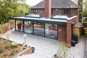prefab roof extension