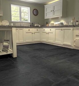 Tile floors for kitchens
