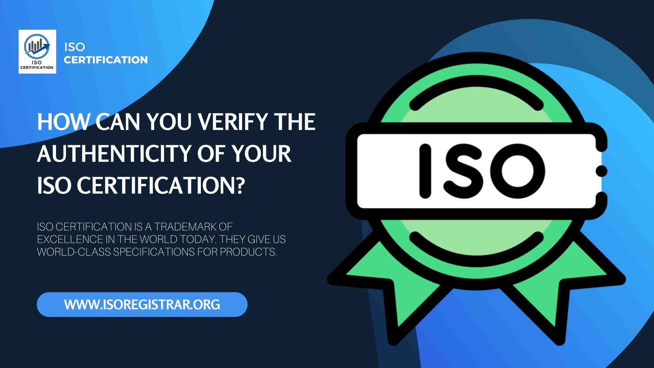 Can You Verify the Authenticity of Your ISO Certification