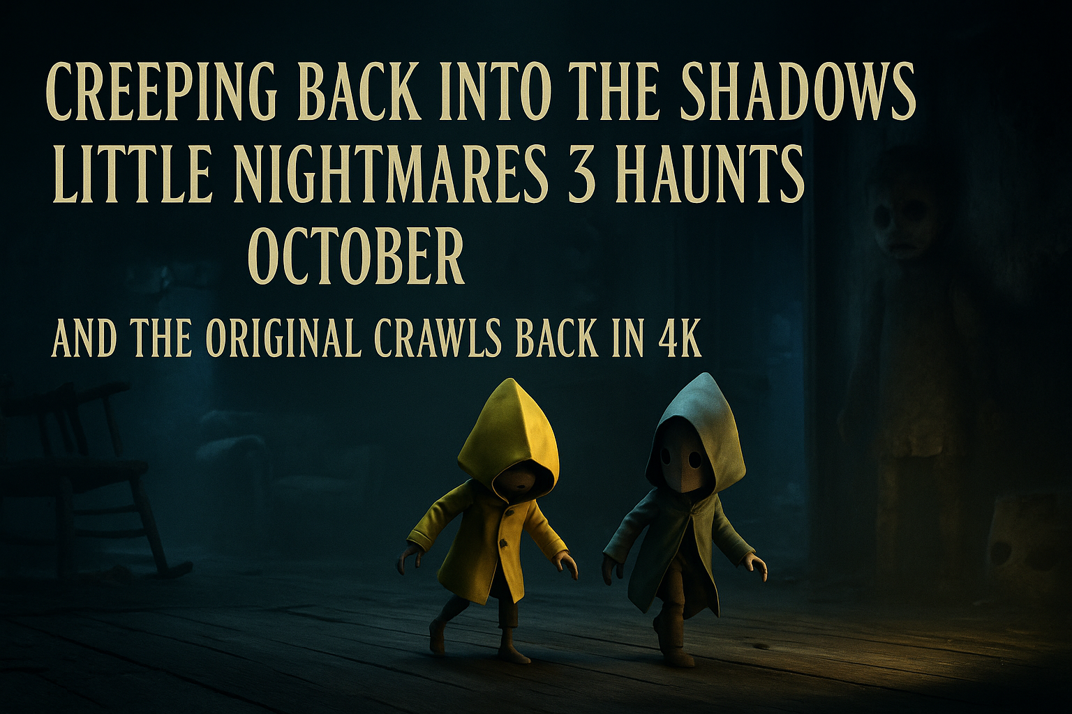 Little Nightmares 3 Haunts October, and the Original Crawls Back in 4K