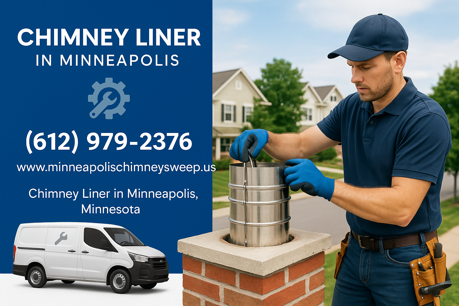 Chimney liner in Minneapolis