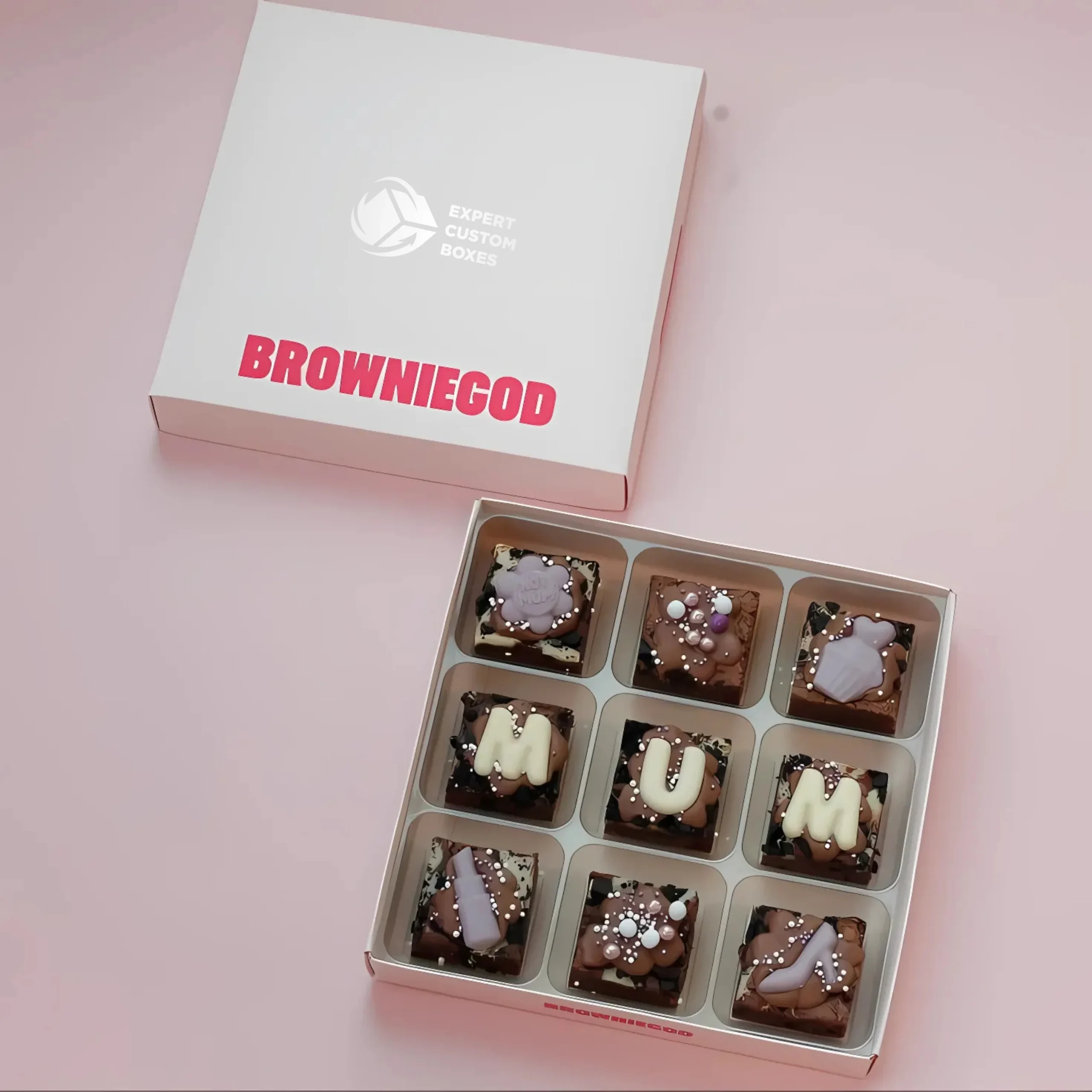 Custom brownie packaging