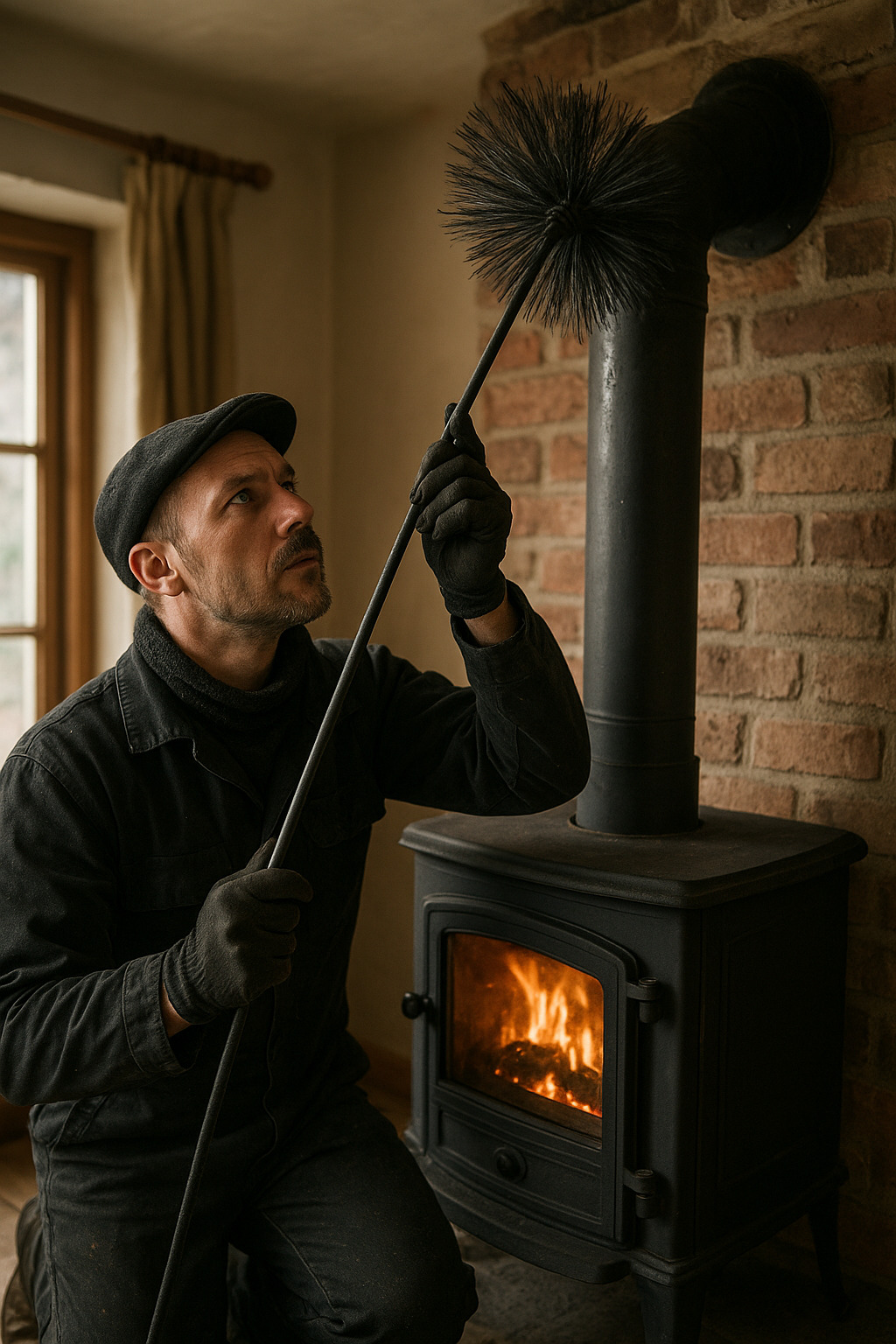 wood stove