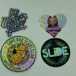 custom glitter stickers
