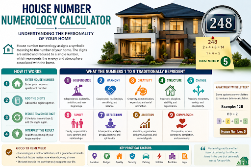 House Number Numerology Calculator